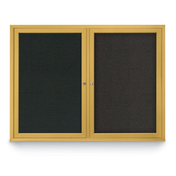 Corkboard, Amethyst/Bronze, 72" X 36"